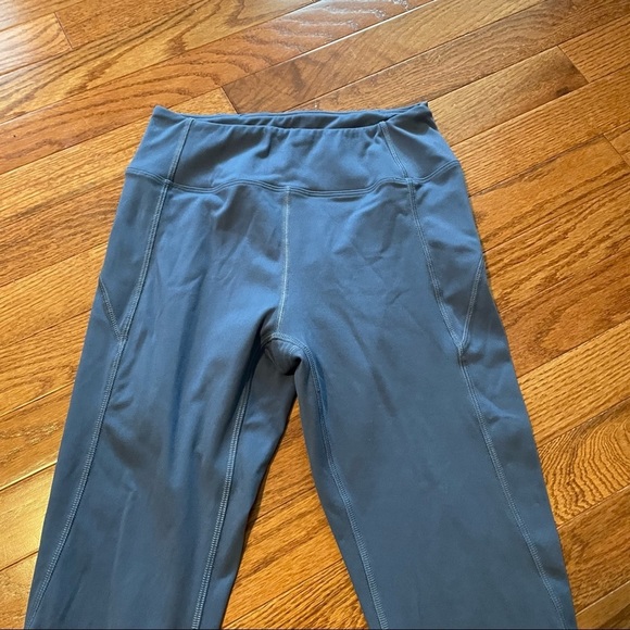 Victoria Secret PINK blue soft lattice lace Leggings size Small - Picture 5 of 8